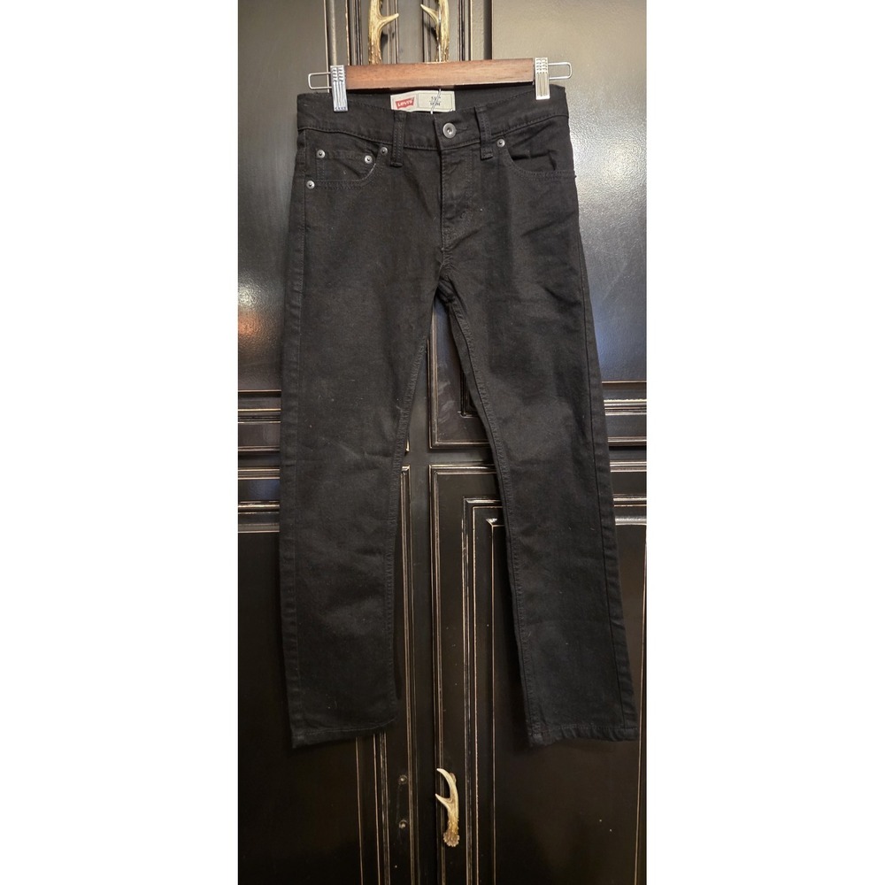 Levi's Kids Black 511 Slim 10rx25x25,,School,  Church, Rodeo,
